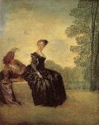 Jean-Antoine Watteau A Capricious Woman